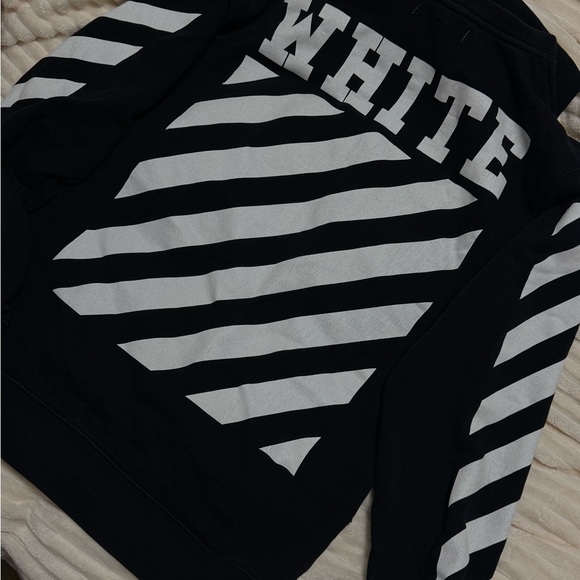 Off-White unisex hoodie